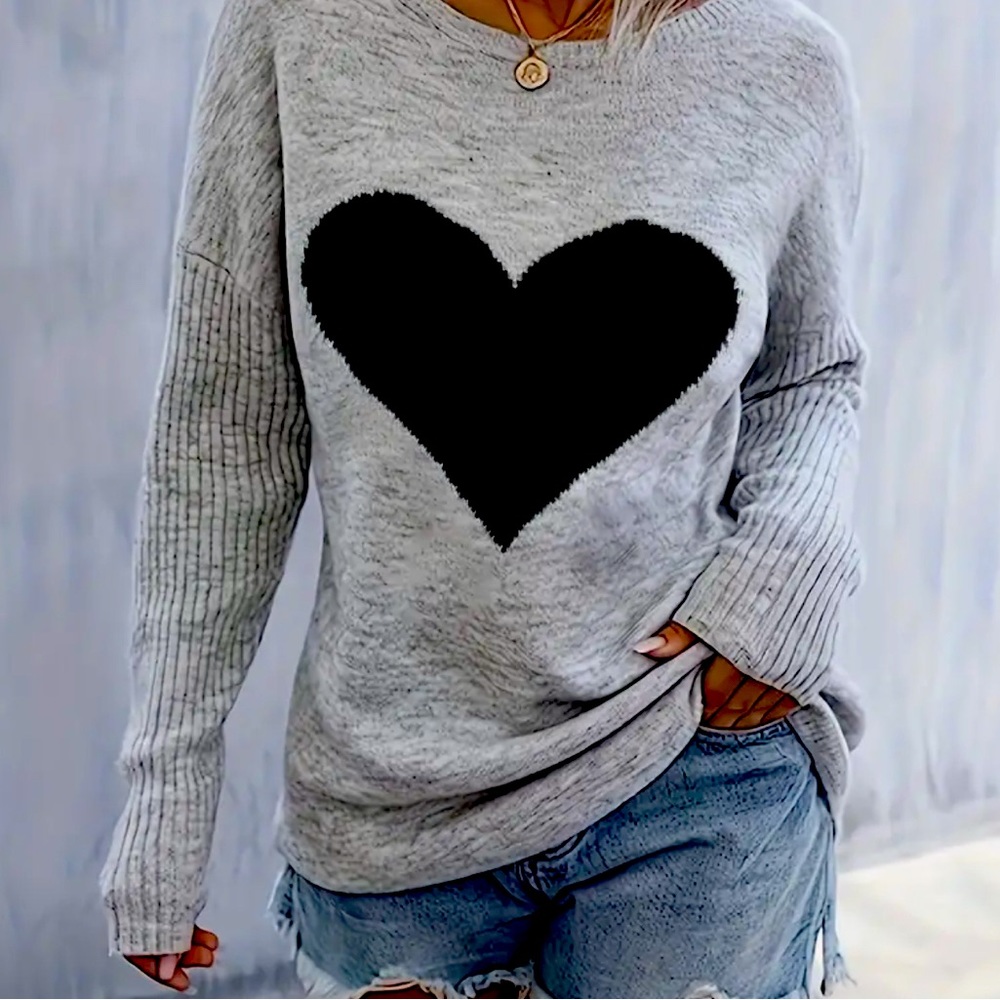 HEART super soft pullover